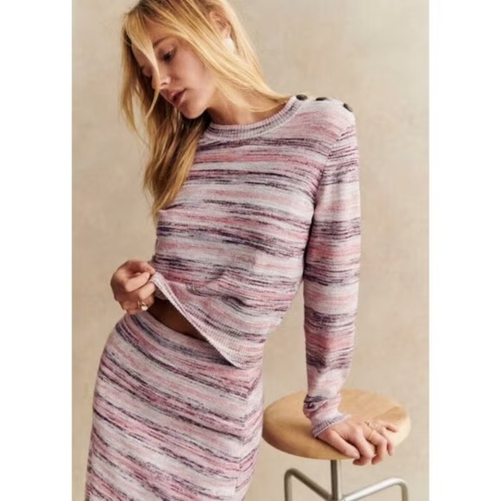 Sezane Arthur & Lourdes Set Sweater & Skirt - Picture 2 of 12